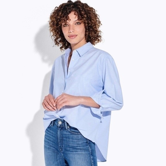 Manuel Ritz Classic Oxford Cotton Shirt S NWT - Picture 1 of 12